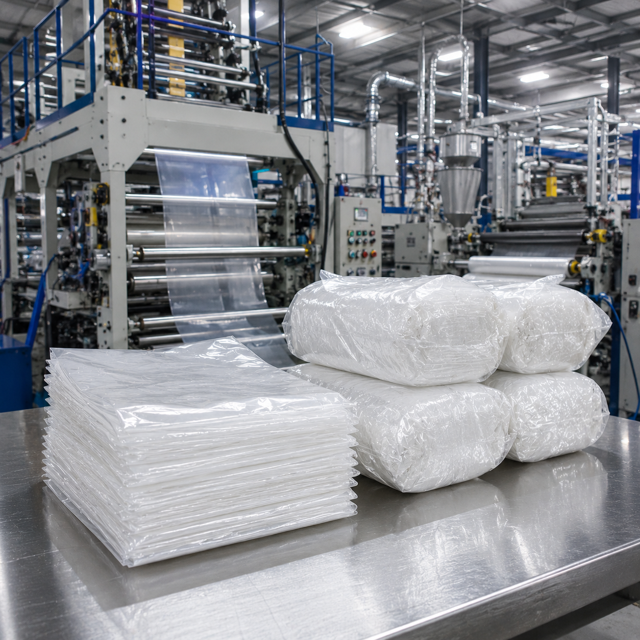 Industrial LDPE Liner Bags